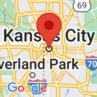 Map of Kansas City, MO US